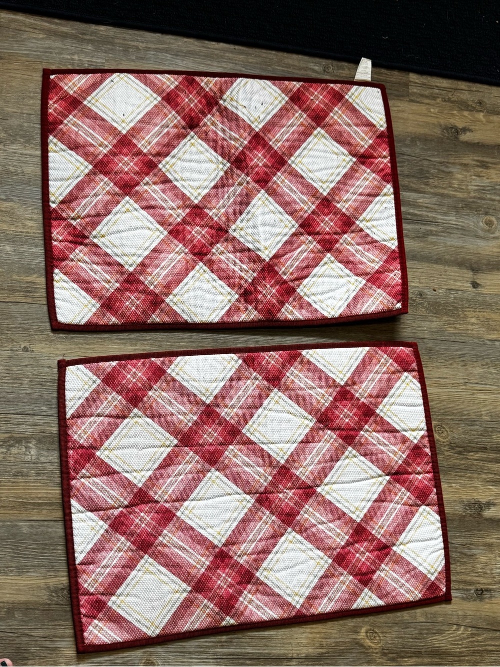 Lauren Ralph Lauren set of two large dish drying pads